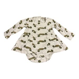 Kate Quinn Caterpillar Organic Cotton Long Sleeve Ballerina Bubble